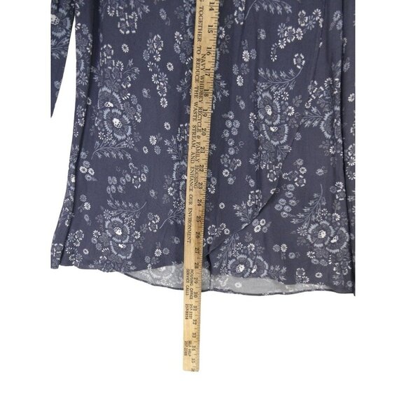 Madewell Wrap Midi Skirt Size 6 Floral Boho Cottage ($108)‎ - Picture 9 of 14